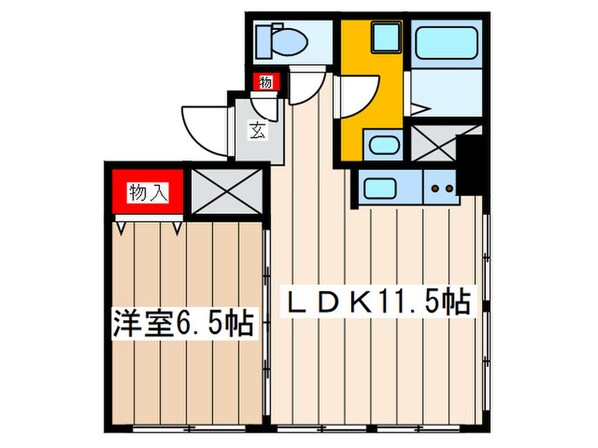 ルミナス北山の物件間取画像